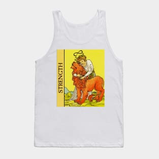 Strength Tarot Card Tank Top